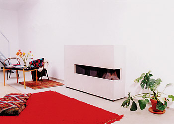 Offener Kamin - Atelier, Wien, 2000