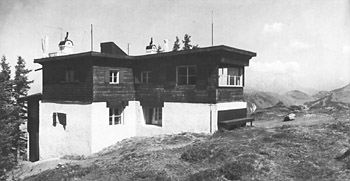 Berghaus am Hahnenkamm, Entwurf Alfons Walde 1929